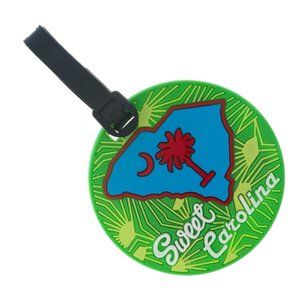 South Carolina ~ Travel Suitcase ID Luggage Tag and Suitcase Label
